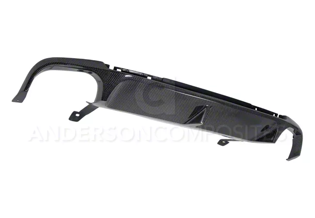 Anderson Composites Mustang Rear Diffuser Carbon Fiber Ac Rd Fdgt