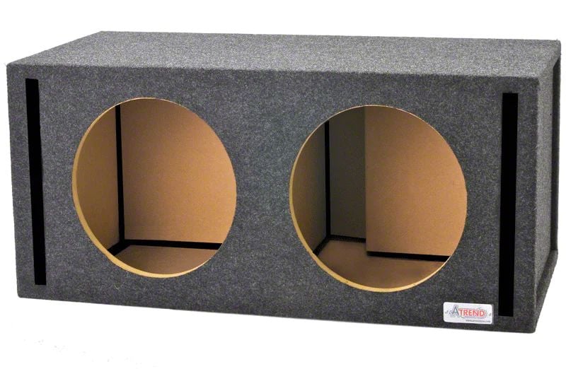 Challenger 12 Inch Dual Vented Subwoofer Enclosure For JL Audio W0 W1