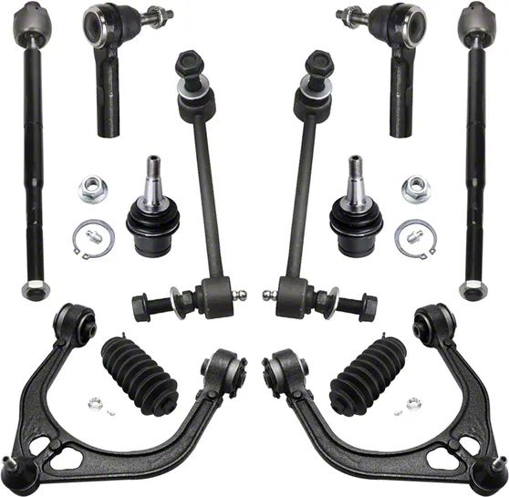 Challenger Front Upper Control Arms With Ball Joints Sway Bar Links