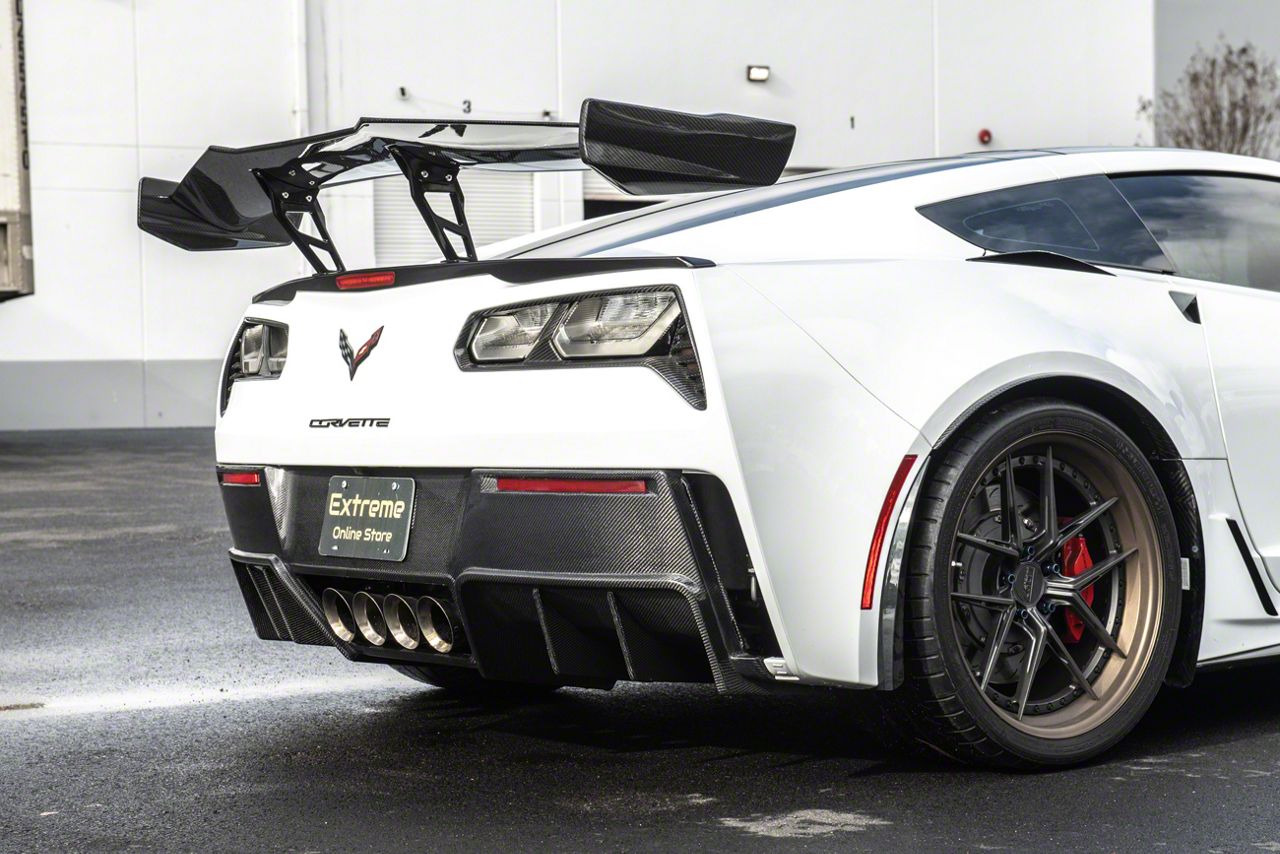 Corvette Zr Conversion Package High Rear Spoiler Carbon Fiber