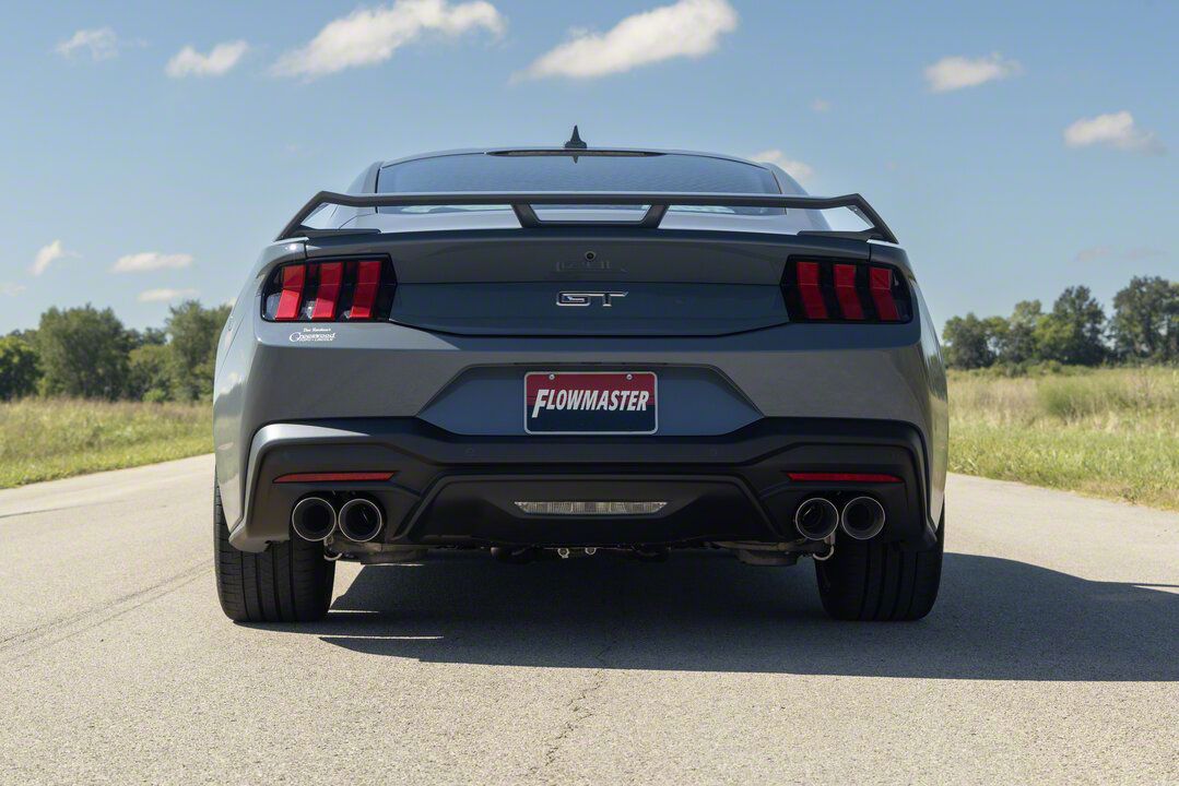 Flowmaster Mustang Outlaw Axle Back Exhaust System With Polished Tips