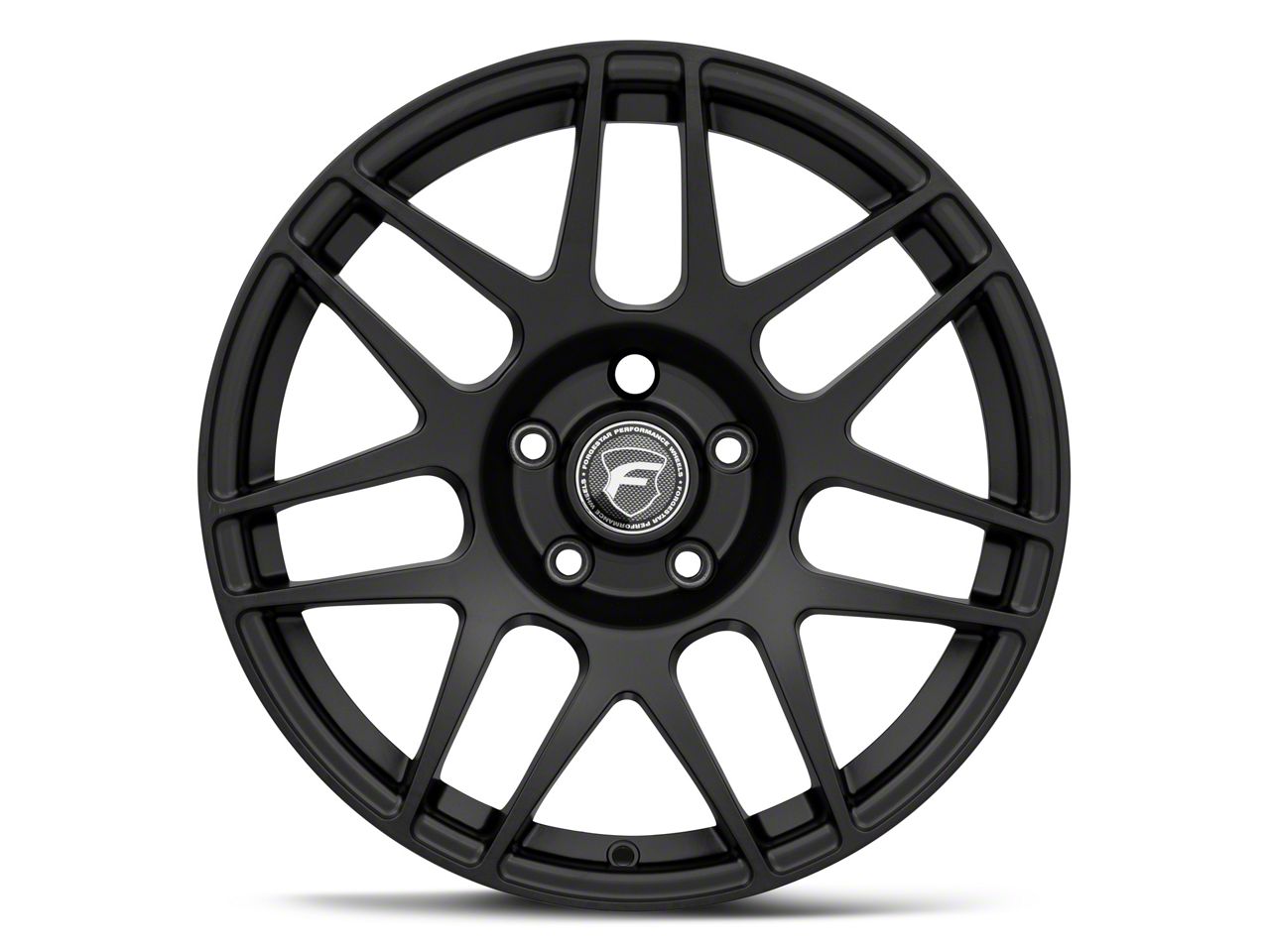 Forgestar Mustang F Drag Matte Black Wheel Front Only X