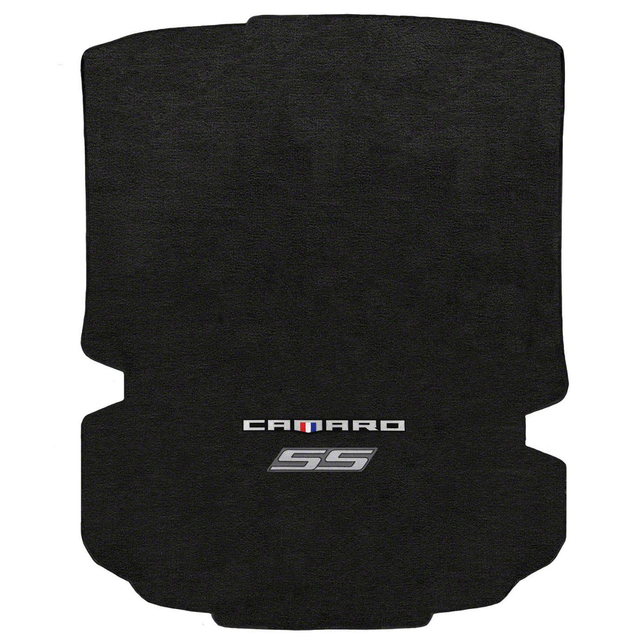 Lloyd Camaro Velourtex Trunk Mat With Camaro And Silver Ss Logo Black