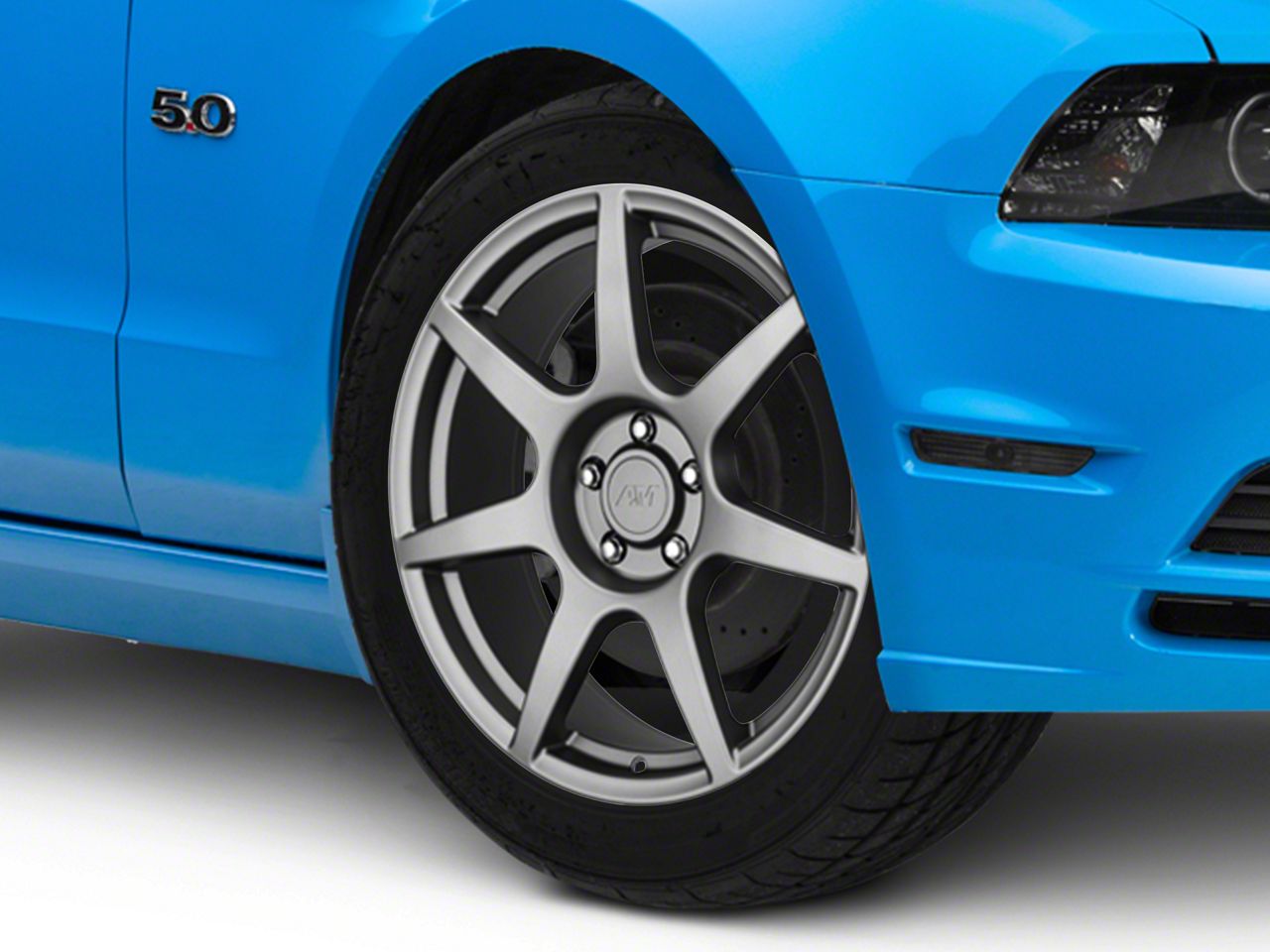 Mustang GT350R Style Charcoal Wheel 19x8 5 30mm Offset 10 14 Mustang