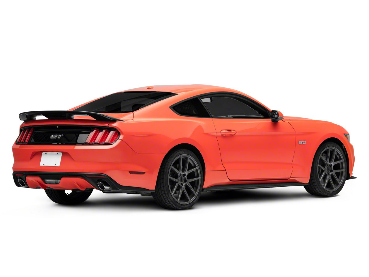 Speedform Mustang Gt Style Rear Spoiler Shadow Black G