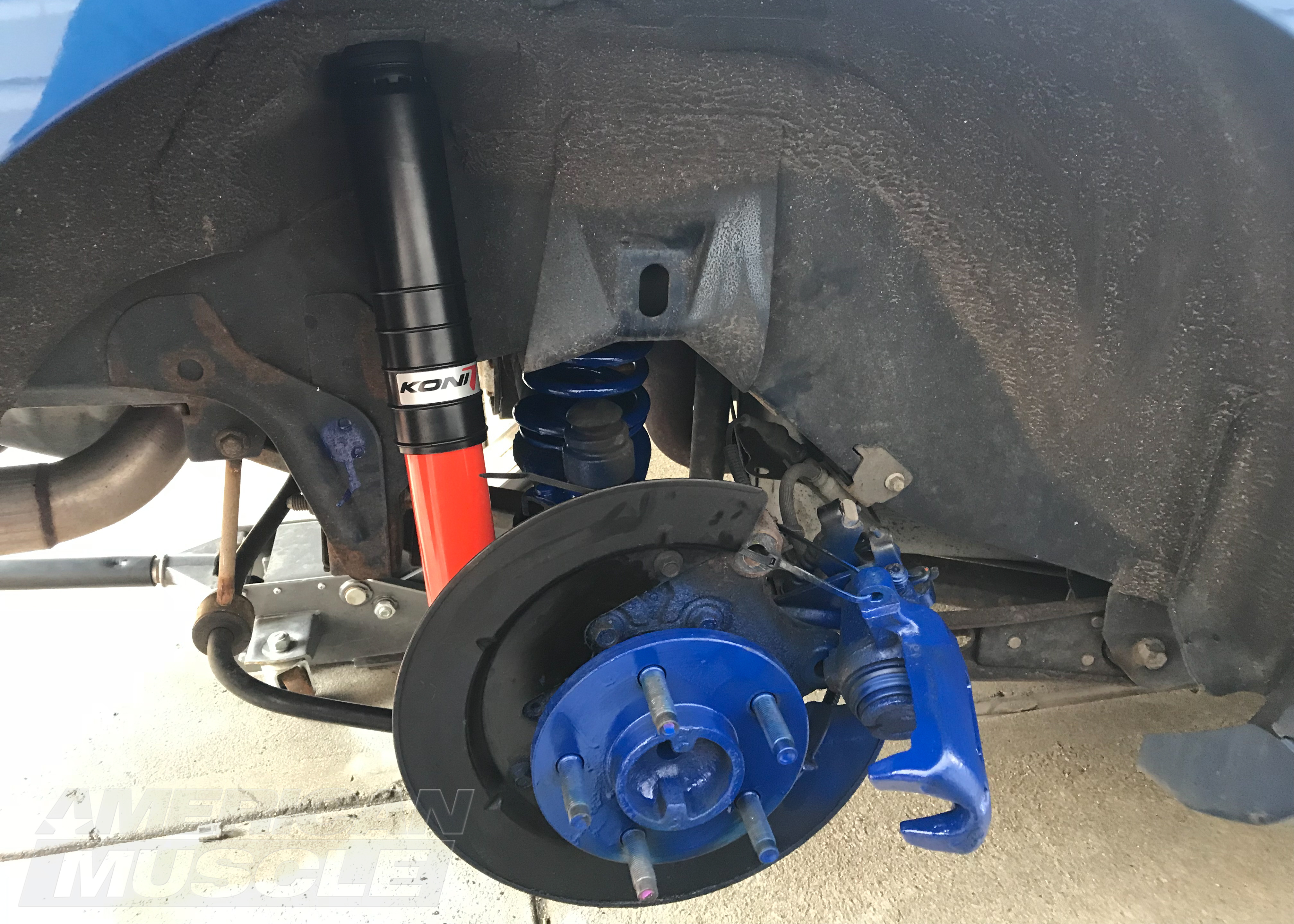 2008 GT Mustang with Koni Shocks