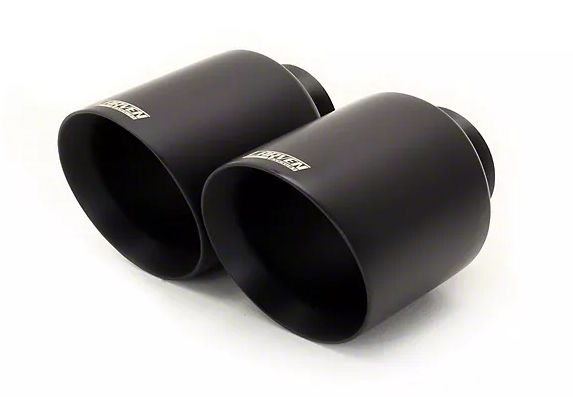 Carven Exhaust Angled Cut Rolled End Round Exhaust Tip