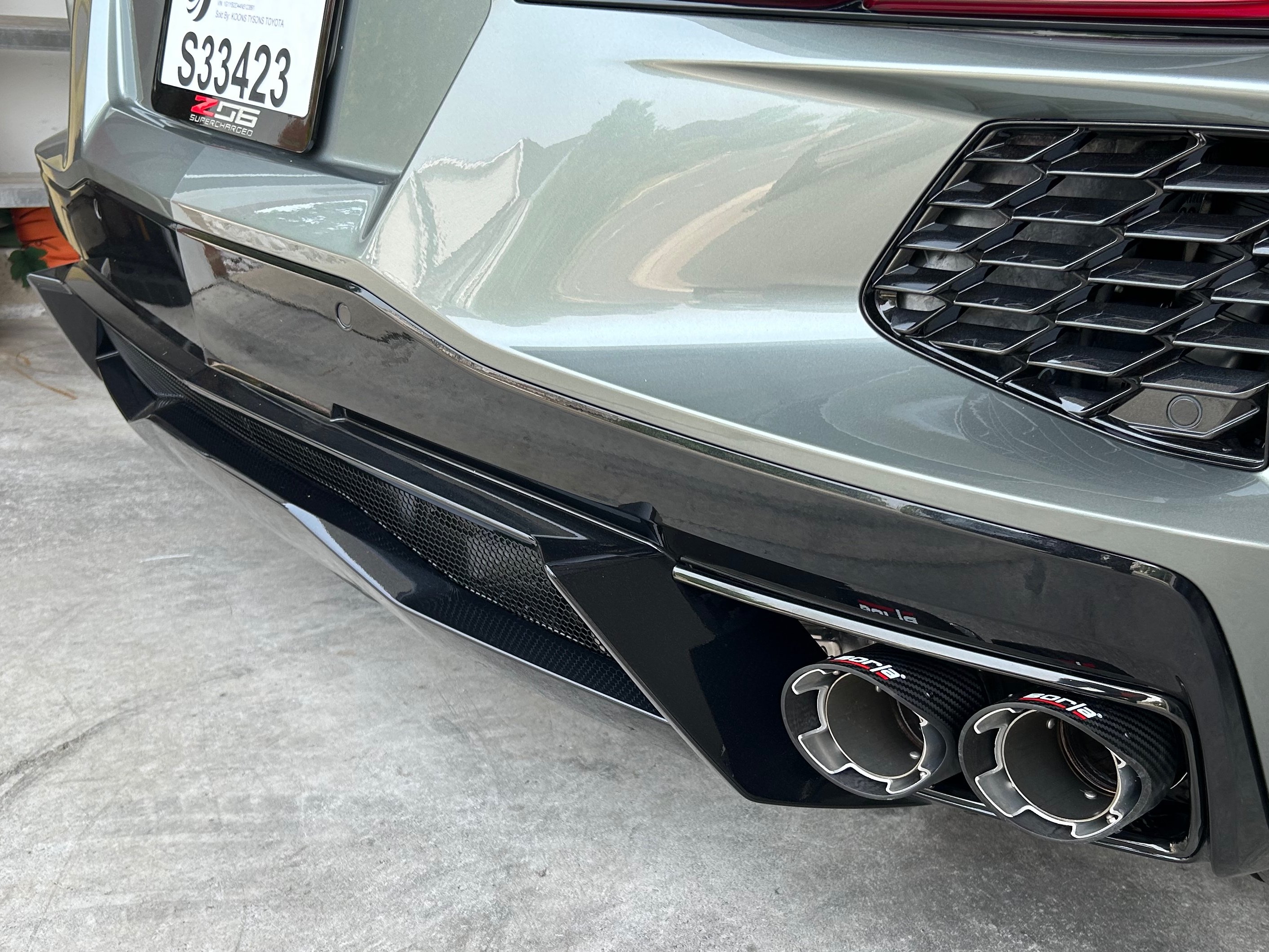 Borla ATAK Cat-Back Exhaust with Carbon Fiber Tips 20-24 6.2L Corvette C8 w NPP Dual Mode Exhaust