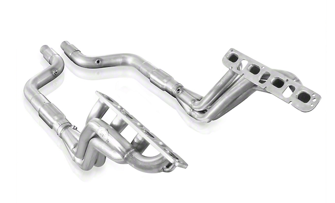 Stainless Power 1-7/8-Inch Long Tube Headers with Catted Mid-Pipe