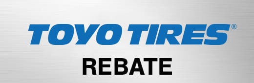 Toyo Tires Rebate