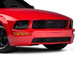 Modern Billet Retro Grille; Black (05-09 Mustang GT)