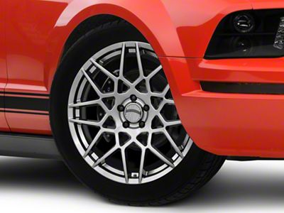 PR178 Hyper Silver Wheel; 19x9.5 (05-09 Mustang)