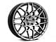 PR178 Hyper Silver Wheel; Rear Only; 20x10; 48mm Offset (05-09 Mustang)