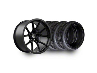 20x11 Redeye Demon Widebody Style Matte Black Wheel & Lanvigator Catchpower All-Sesason Tire Package (06-10 RWD Charger)