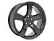 5-Spoke Style Satin Black Wheel; 20x8 (06-10 RWD Charger)