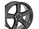 5-Spoke Style Satin Black Wheel; 20x8 (06-10 RWD Charger)