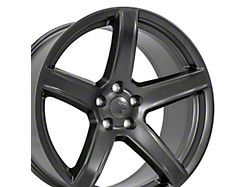 DG22 Satin Gunmetal Wheel; 20x9.5 (06-10 RWD Charger)