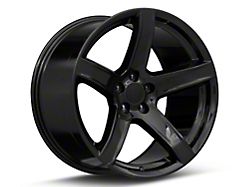 Hellcat HC2 Style Gloss Black Wheel; 20x9.5; 15mm Offset (06-10 RWD Charger)