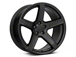 Hellcat HC2 Style Satin Black Wheel; Rear Only; 20x11 (06-10 RWD Charger)