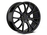 Hellcat Style Gloss Black Wheel; 20x9 (06-10 RWD Charger)