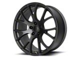 PR161 Matte Black Wheel; 20x9; 20mm Offset (06-10 RWD Charger)