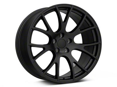 PR161 Matte Black Wheel; Rear Only; 20x10.5 (06-10 RWD Charger)