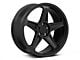 SRT Demon Style Satin Black Wheel; Rear Only; 20x10.5 (06-10 RWD Charger)