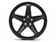 SRT Demon Style Satin Black Wheel; Rear Only; 20x10.5 (06-10 RWD Charger)