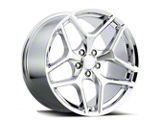 Z/28 Flow Form Style Chrome Wheel; 20x10; 35mm Offset (10-15 Camaro)