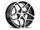 Z/28 Flow Form Style Gloss Black Machined Wheel; 20x10; 35mm Offset (10-15 Camaro)