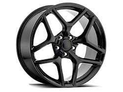 Z/28 Flow Form Style Gloss Black Wheel; 20x10; 43mm Offset (10-15 Camaro)