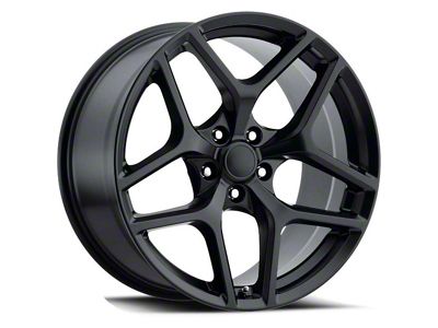 Z/28 Flow Form Style Satin Black Wheel; 20x10; 23mm Offset (10-15 Camaro)