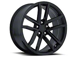 ZL1 Style Gloss Black Wheel; 20x9; 27mm Offset (10-15 Camaro)