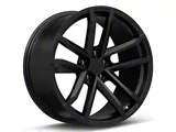 ZL1 Style Satin Black Wheel; 20x10; 35mm Offset (10-15 Camaro)