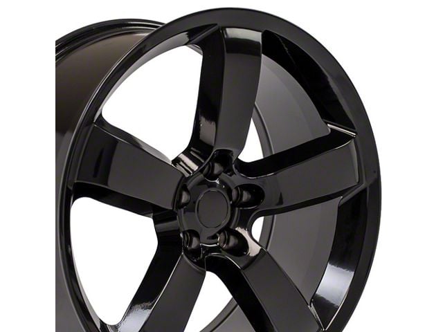 Charger SRT Style Gloss Black Wheel; 20x9 (11-23 RWD Charger, Excluding Widebody)