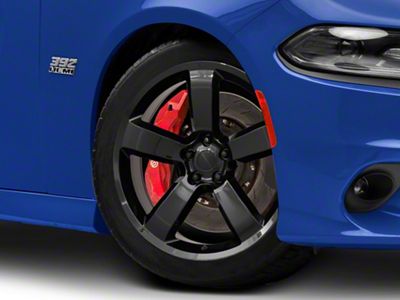 Charger SRT Style Gloss Black Wheel; 20x9; 20mm Offset (11-23 RWD Charger, Excluding Widebody)