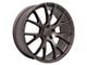 Hellcat Style Bronze Wheel; 22x9 (11-23 RWD Charger, Excluding Widebody)