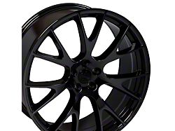 Hellcat Style Gloss Black Wheel; 20x10 (11-23 RWD Charger, Excluding Widebody)