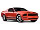 Staggered 2010 GT500 Style Chrome Wheel and NITTO NT555 G2 Tire Kit; 19x8.5/10 (15-23 Mustang GT, EcoBoost, V6)