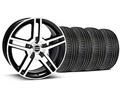 19x8.5 2010 GT500 Style Wheel & Sumitomo High Performance HTR Z5 Tire Package (15-23 Mustang GT, EcoBoost, V6)