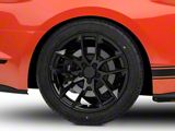 Magnetic Style Gloss Black Wheel; Rear Only; 19x10; 48mm Offset (15-23 Mustang GT, EcoBoost, V6)