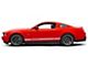 Rocker Stripes with Mustang Lettering; Silver (2024 Mustang)