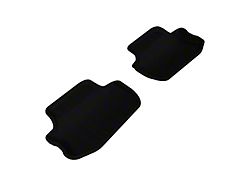 3D MAXpider KAGU Series All-Weather Custom Fit Rear Floor Liners; Black (10-15 Camaro)