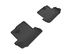 3D MAXpider KAGU Series All-Weather Custom Fit Rear Floor Liners; Black (16-24 Camaro)