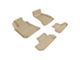 3D MAXpider KAGU Series All-Weather Custom Fit Front and Rear Floor Liners; Tan (08-10 Challenger)