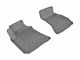 3D MAXpider KAGU Series All-Weather Custom Fit Front Floor Liners; Gray (08-10 Challenger)