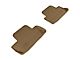 3D MAXpider KAGU Series All-Weather Custom Fit Rear Floor Liners; Tan (05-14 Mustang)