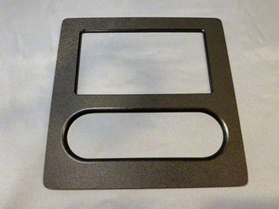 417 FOX Double Din Radio Relocation HVAC Trim Bezel (90-93 Mustang)