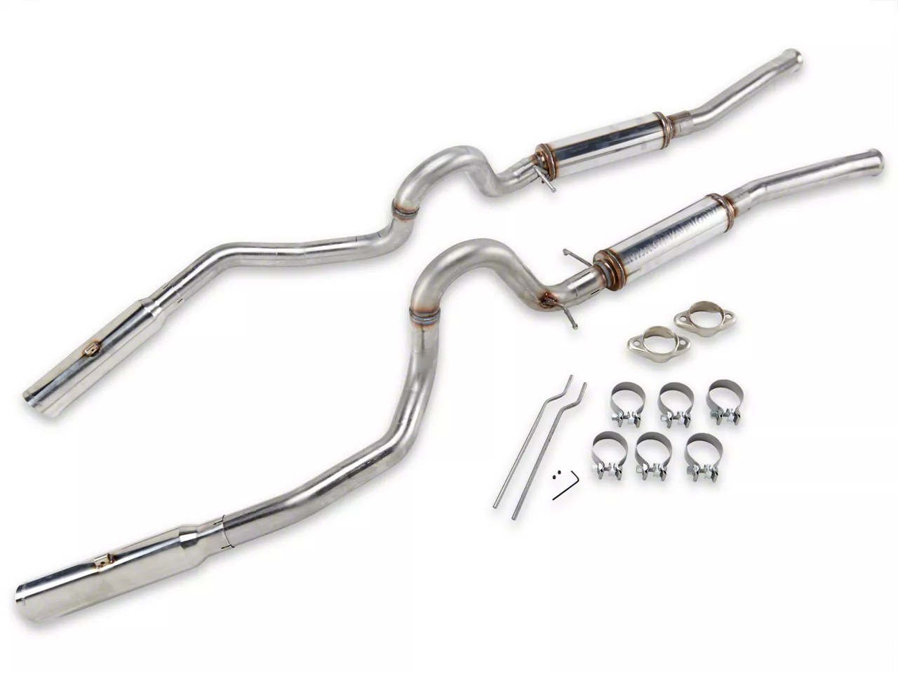 Magnaflow Mustang Competition Series Cat-Back Exhaust With Polished ...