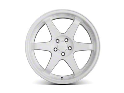 9Six9 Wheels SIX-1 Competition White Wheel; 17x8; 35mm Offset (05-09 Mustang GT, V6)